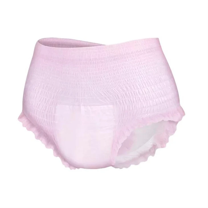 Wholesale Super Absorption Adult Pull Up Diaper Pants And Period Pants